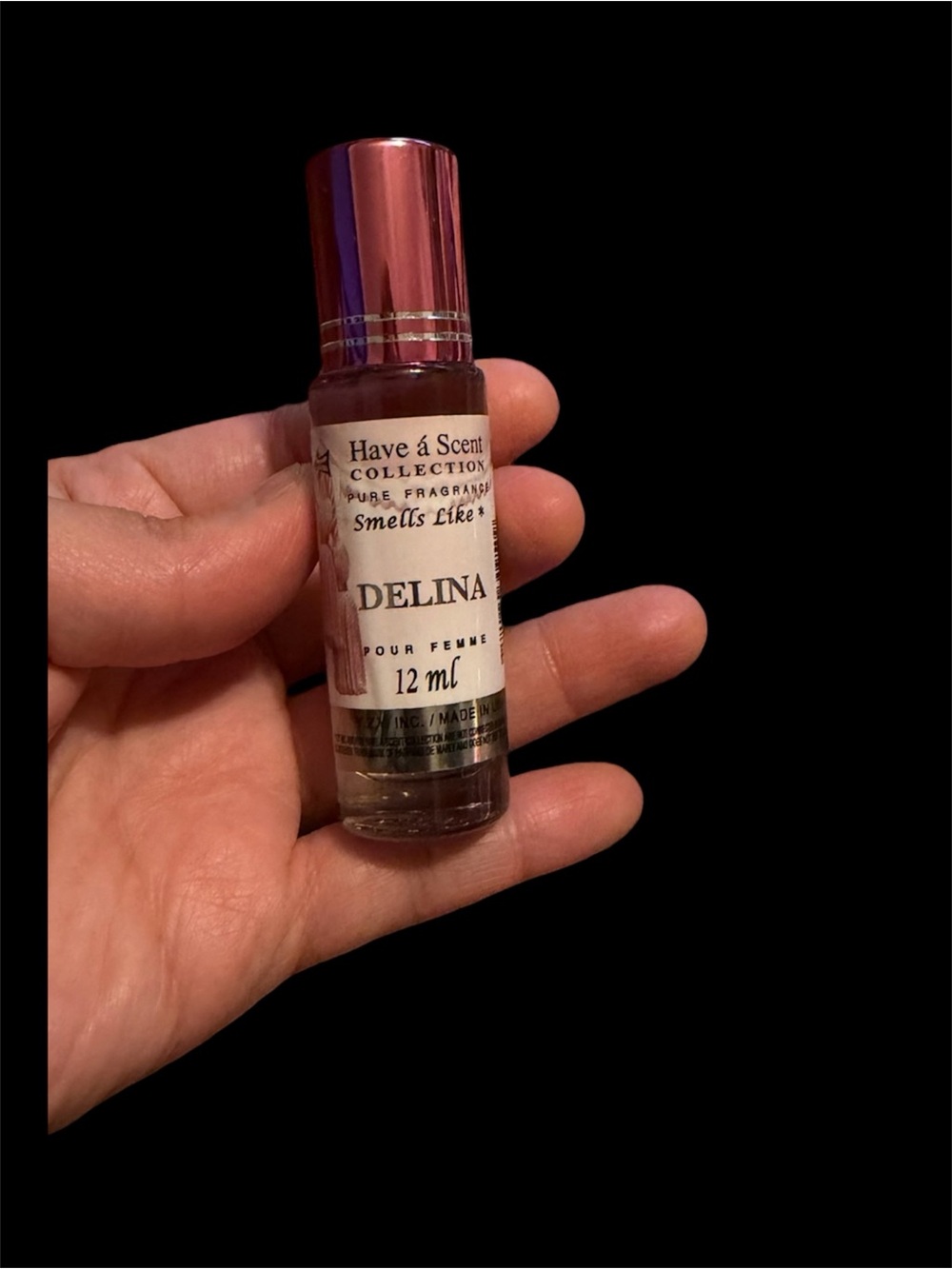 Delina 12ml Roller - Pink